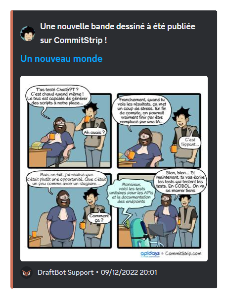 Notification sociale CommitStrip